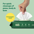 Dog Grooming Wipes - Hypoallergenic Wipes for Paws, Body & Bum | Gentle Daily Cleaning